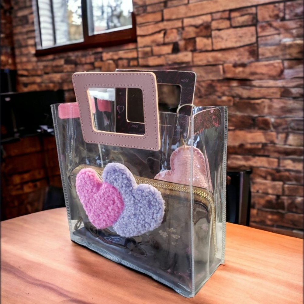 Overlapping Clear Bag